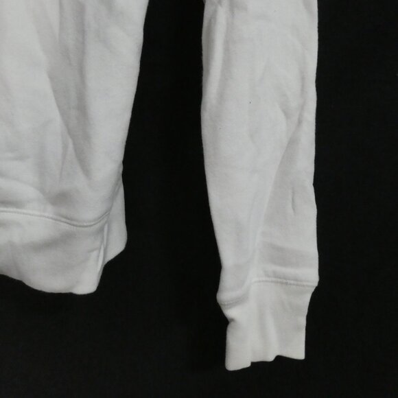 AEROPOSTALE | small | White Zip-Up Hooded Sweatshirt | Bold Aero NY Print Front - Picture 15 of 15